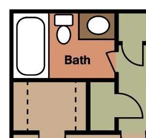 Standard 1Bed - 1Bath